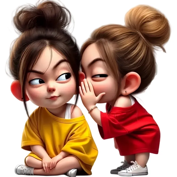 爆款小女孩自粘贴画家用遮瑕防水海报自粘贴画个性女孩自粘墙贴