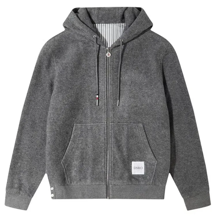 DOSERMO丹西摩男装2025秋冬新款连帽夹克卫衣外套正品660753680