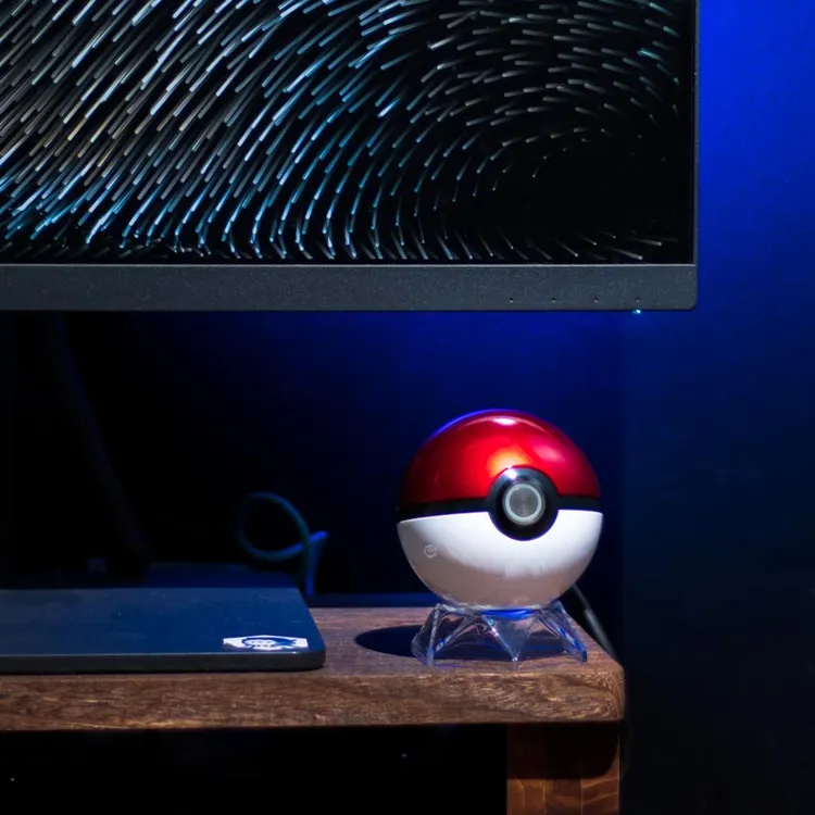 精灵球台式电脑无线桌面开关主机外置无线远程启动器键决策按钮