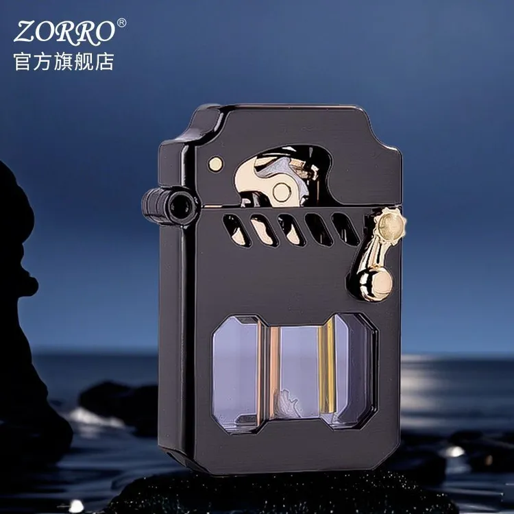 ZORRO/佐罗赛博机甲鲲煤油打火机托伦斯创意高档七夕送男士礼物潮