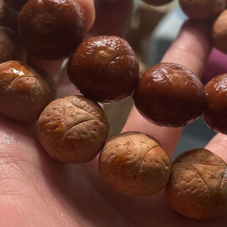核桃珠串福利尼泊尔龙眼 尺寸可选