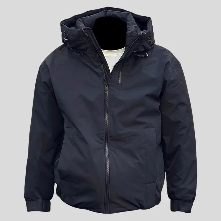 ohmmayby冬季新款羽绒服男连帽工装防风保暖外套冬装时尚厚款上衣