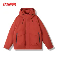 YAYA/鸭鸭运动户外时尚休闲男女同款保暖宽松羽绒服5W0014B