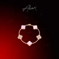 AIAX 925银 618【浪漫阿罕布拉】轻奢时尚四叶手链TSS7275