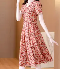 【连衣裙】高档连衣裙设计感时装女装服装2518[XSLF]Q