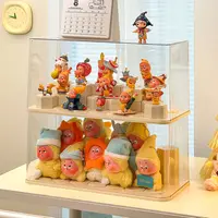 【唯兮】星星人展示盒亚克力盲盒挂件搪胶娃娃防尘盒手办陈列置物架