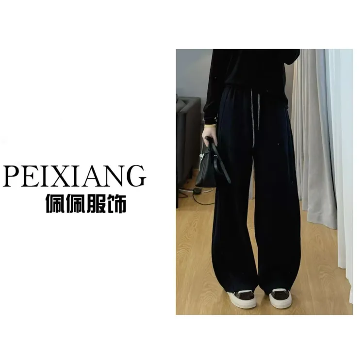 佩佩PB【加绒弯刀休闲裤】卫裤 K11936 6106197 冬季卫裤加绒  先