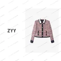 ZYY【幻彩派对】2025/S新品复古名小香风秋季新款外套X25QDWT04138
