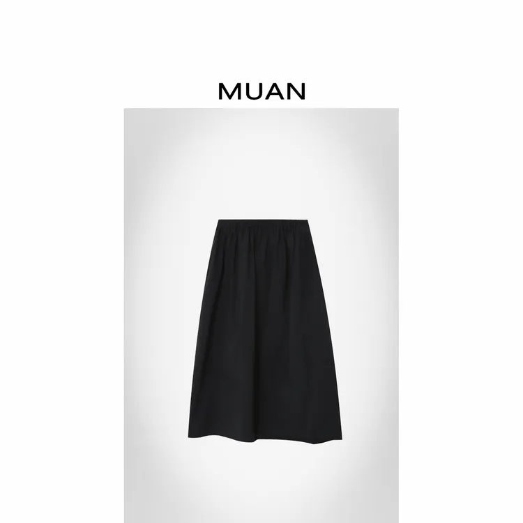 木岸MUAN：《大理伞裙》定制19片拼接高级宽松半身裙女MJ-F8166-1