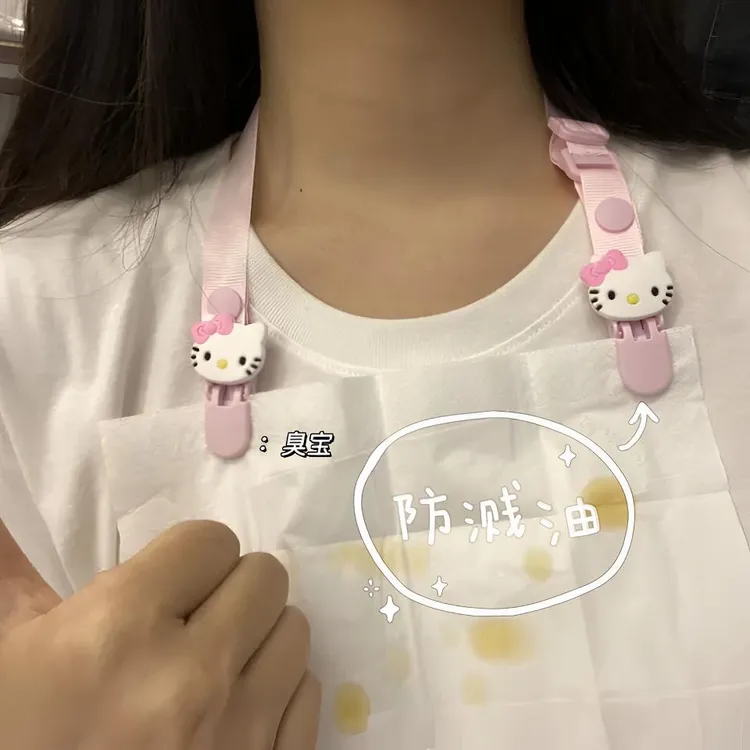 干饭不脏衣服餐巾夹子大人口水巾挂脖餐巾夹吃饭围兜免洗防溅油水