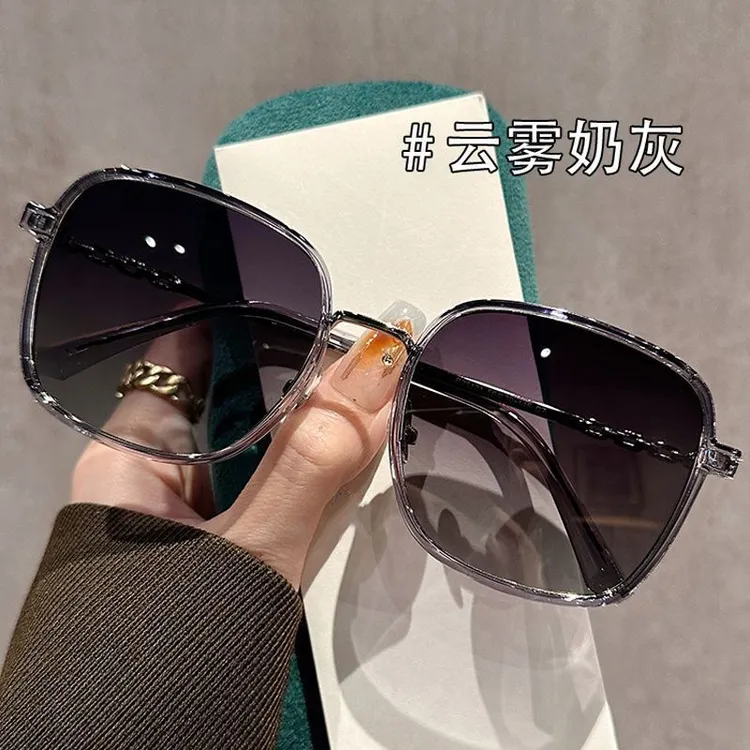 墨镜防晒防紫外线2025年新款潮大脸显脸小眼镜高级感太阳眼镜女