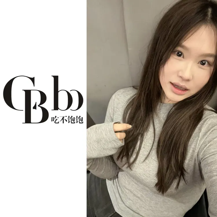 【吃不饱饱】大码 基础款圆领长袖修身T恤内搭打底061