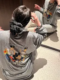 【荟荟啥都会】美式男孩/2025秋冬美式风莱赛尔天丝双面印花长袖