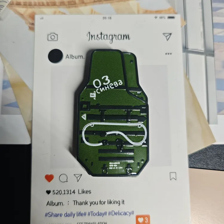 三角洲行动游戏创意折叠深蓝磁吸金属变形盾牌三角洲信条模型