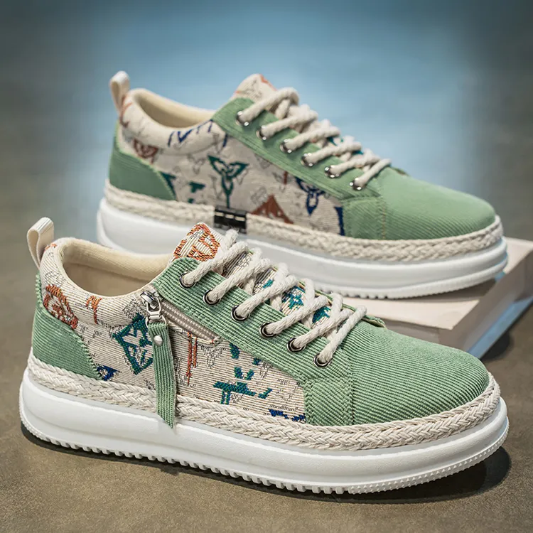 2025新款男士潮流百搭低帮韩版潮鞋透气防臭时尚板鞋男鞋