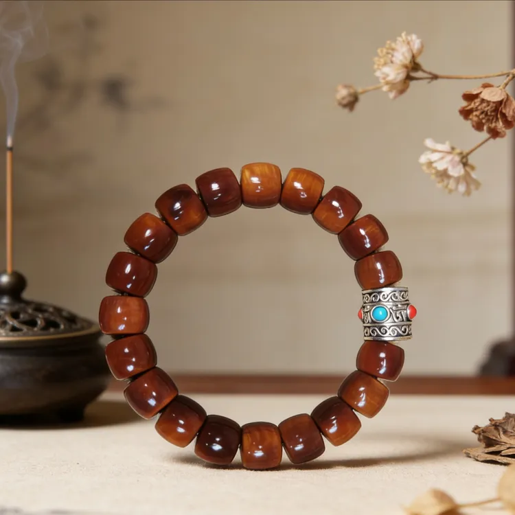 崖柏北太行陈化黑油老料1.0配饰款