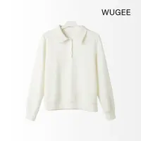 【WUGEE】显瘦百搭秋季新款卫衣时尚休闲百搭女士简约百搭翻领卫衣