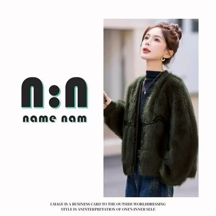 保暖一体女外套2025秋冬新款休闲外套上衣-AT11