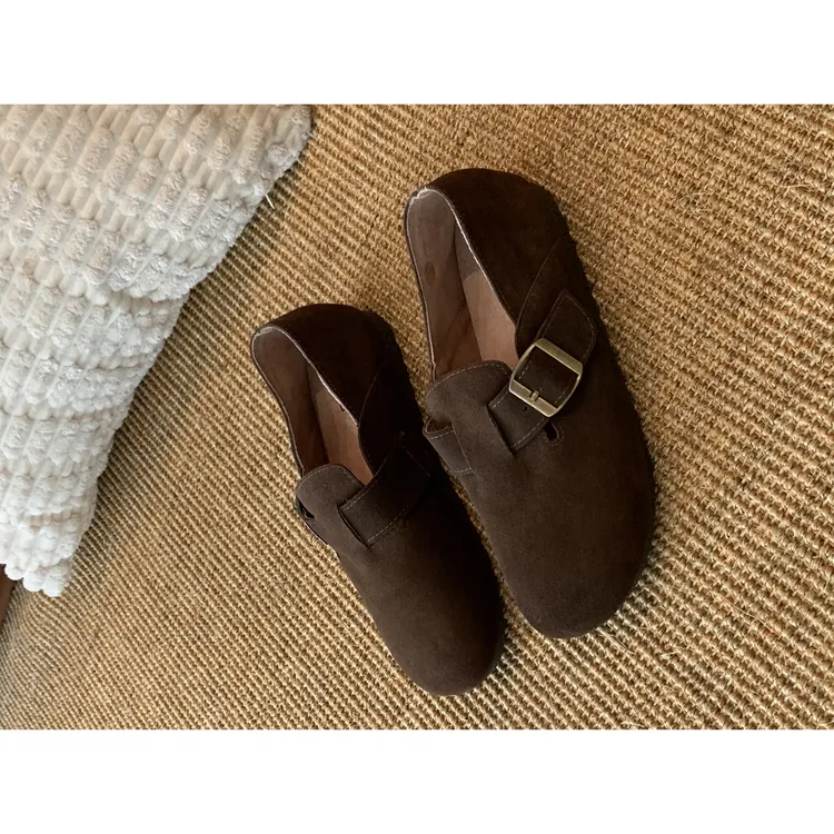 DAYUE【勃肯鞋】髙定款~敲软舒适暴走不累脚!秋冬小众洋气百搭鞋子