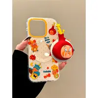 适用苹果iphone16/17promax波点星星16pro磁吸15韩系支架14手机壳