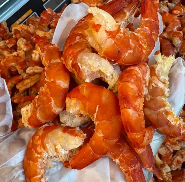 活虾现烤九节虾仁新鲜特级海米即食烤虾干去壳野生大虾米零食干货