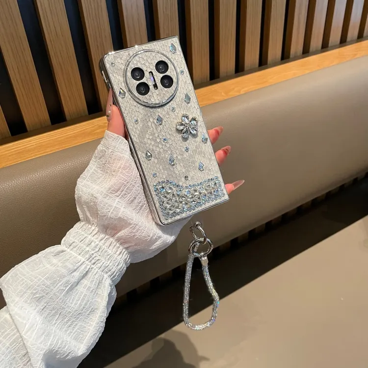 适用于华为matex6典藏版手机壳电镀鳄鱼问DIY花花matex5保护外壳