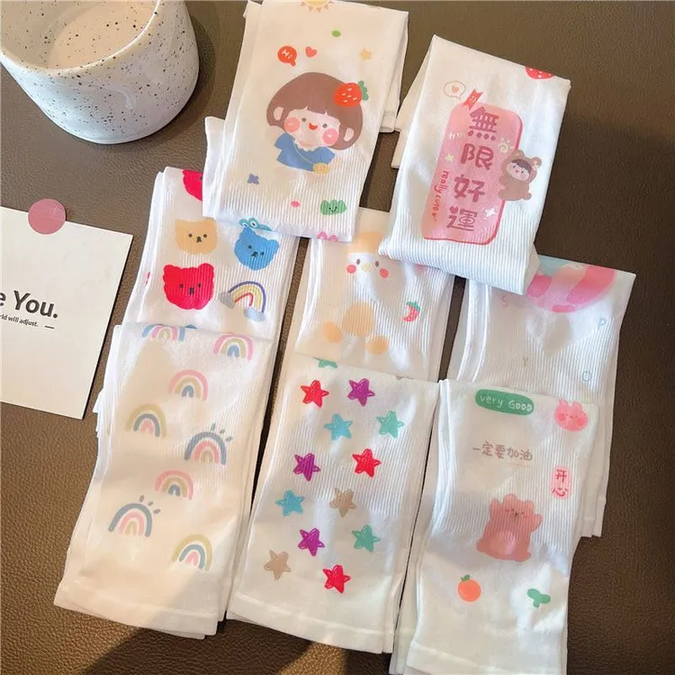 儿童夏季防晒袖套女冰袖护臂手袖可爱卡通宝宝男童女童冰丝袖护