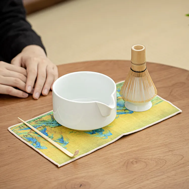 陶瓷日式抹茶碗宋代茶道茶艺打抹茶器抹茶筅工具抹茶刷茶杯搅拌器