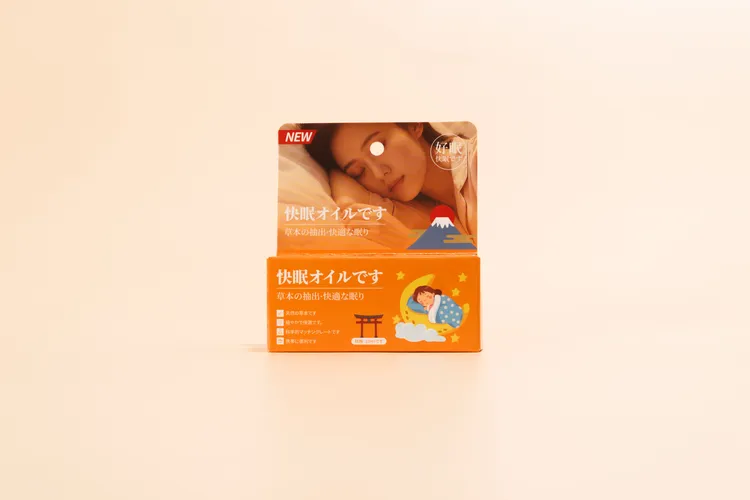 日货原单 新款舒缓舒眠精油一盒装