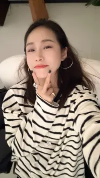 【丽姐女装】肌理条纹卫衣｜正反都软糯 宽松休闲亲肤卫衣W0582