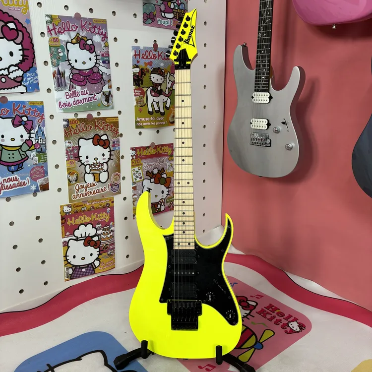 IBANEZ 电吉他日产RG550沙漠烈日黄吉他
