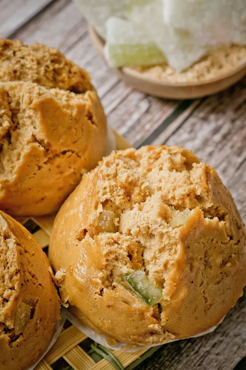 【潮蔬潮味】红糖麦包开花馒头营养早餐儿童包点过节佳品红桃粿