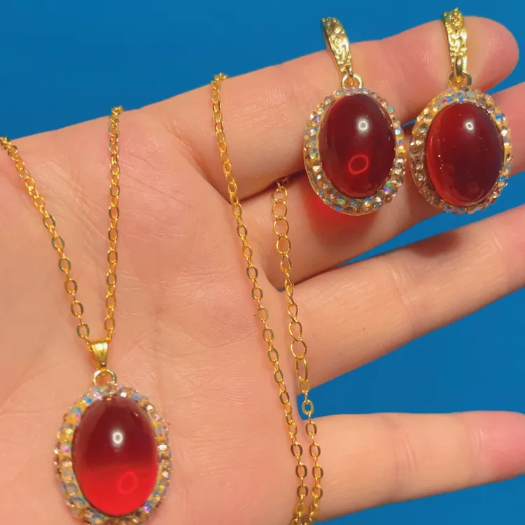 铜合金项链 仿kaherwa铜合金项链 轻奢风时尚新款简约百搭不掉色