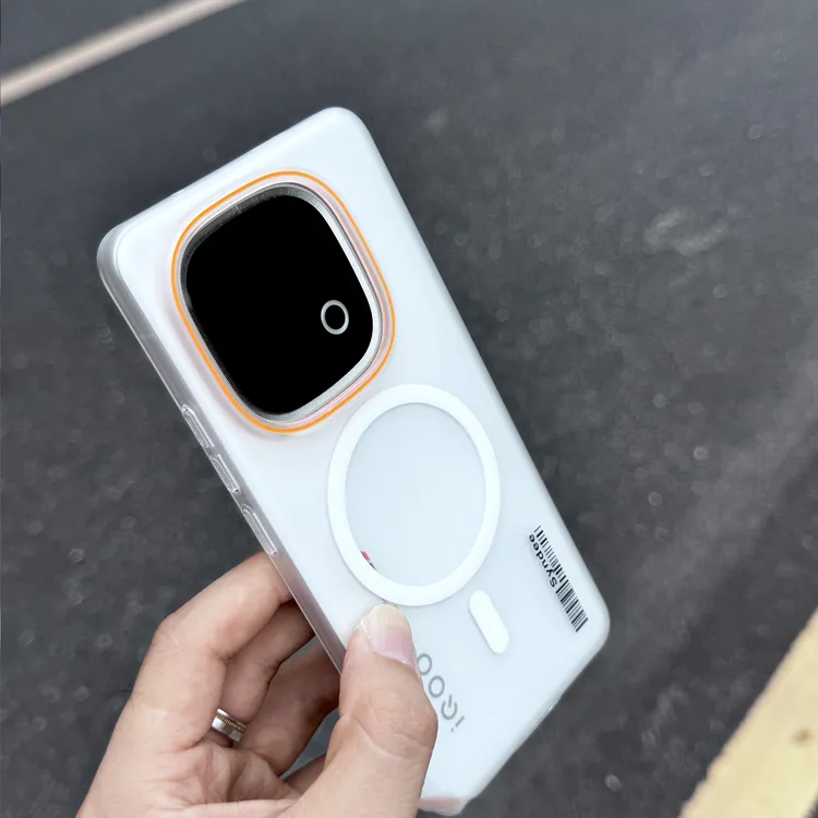 适用vivoiQOO13手机壳冰雾磁吸iqooneo10pro散热neo9透明全包