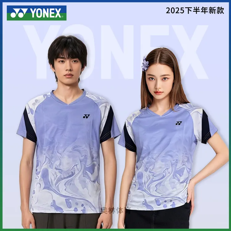 YONEX/尤尼克斯1103225/2103225羽毛球运动时尚速干透气休闲T恤