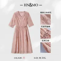 KA69835夏季新款V领时尚高端优雅气质连衣裙