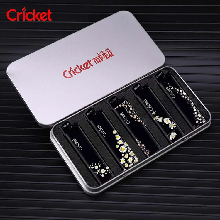 原装进口cricket瑞典草蜢砂轮打火机一次性高档个性定制防爆广告