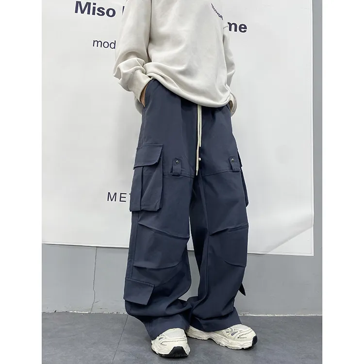 【大宝儿专属】2025青少年秋季新款男女同款潮流痞帅宽松直筒裤2581