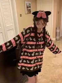 【XIAOQI】【1-100】百搭毛衣小众网红ins宽松设计感春秋冬