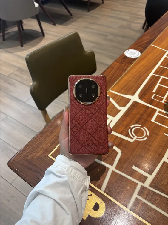 适用于华为MateX6电镀中轴折叠手机壳MateX5潮牌字母X7手机壳防摔