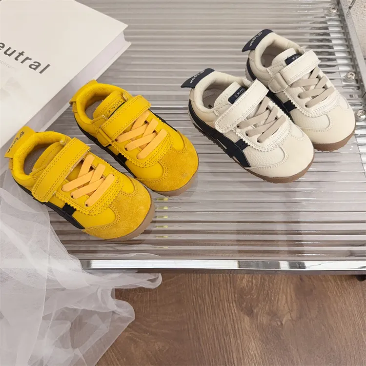 2025秋新款婴儿学步鞋男女小童软底休闲单鞋中大童阿甘鞋儿童板鞋