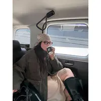 铅笔小鑫大码女装 重工洗水 做旧慵懒 工装牛仔外套