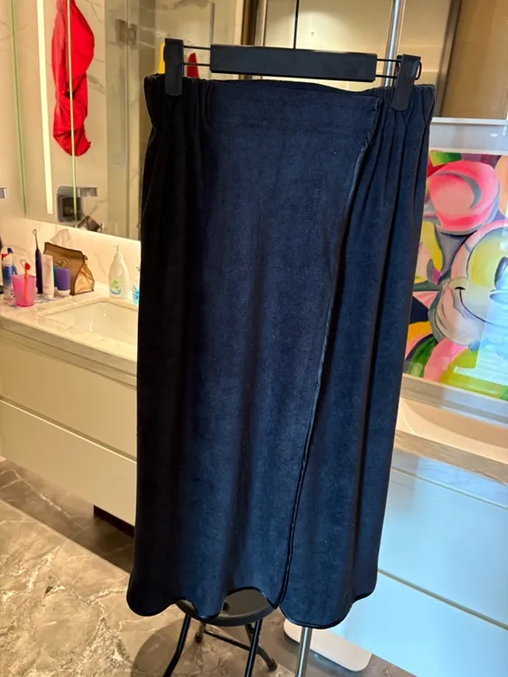 ZHOUFAFA|灰黑浴巾