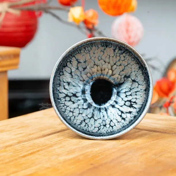 省大师 黄涛 菩提束口 全手工主人杯建盏茶盏茶器