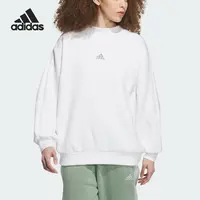 adidas/阿迪达斯女子运动休闲加绒保暖圆领卫衣IK9886