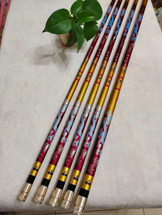 狂战烈青一代大物钢筋杆黑坑水库19调大物竿鲢鳙竿轻量好货收缩竿