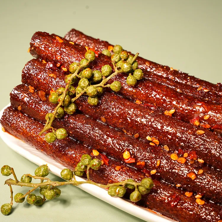 椒麻大辣棒麻辣爆辣藤椒湖南平江特产辣条零食过瘾追剧有嚼劲花椒