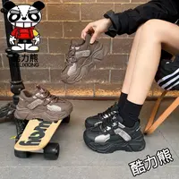 黑金升级版 酷力熊冬季新款鞋子女时尚百搭保暖休闲鞋8988