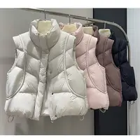 【mimius】U 泡芙老钱风高蓬立领羽绒马甲 G09155