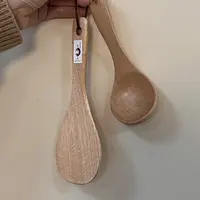 【两件套】榉木整木一体食品级饭勺+汤勺